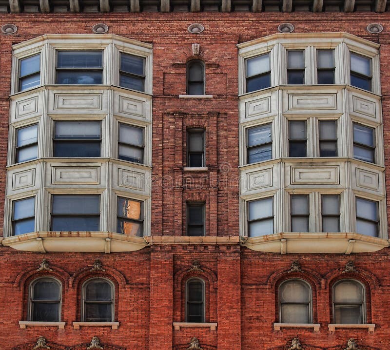Upscale Urban Apartment Building Stock Photo Image of decorated