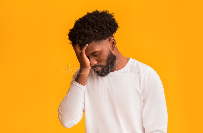 Black Man Face Stock Photos and Images - 123RF