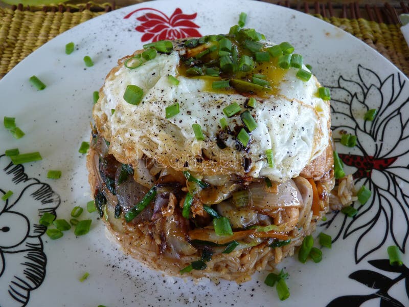 Upside Down Bowl stock photo. Image of sausage, fried 42876834