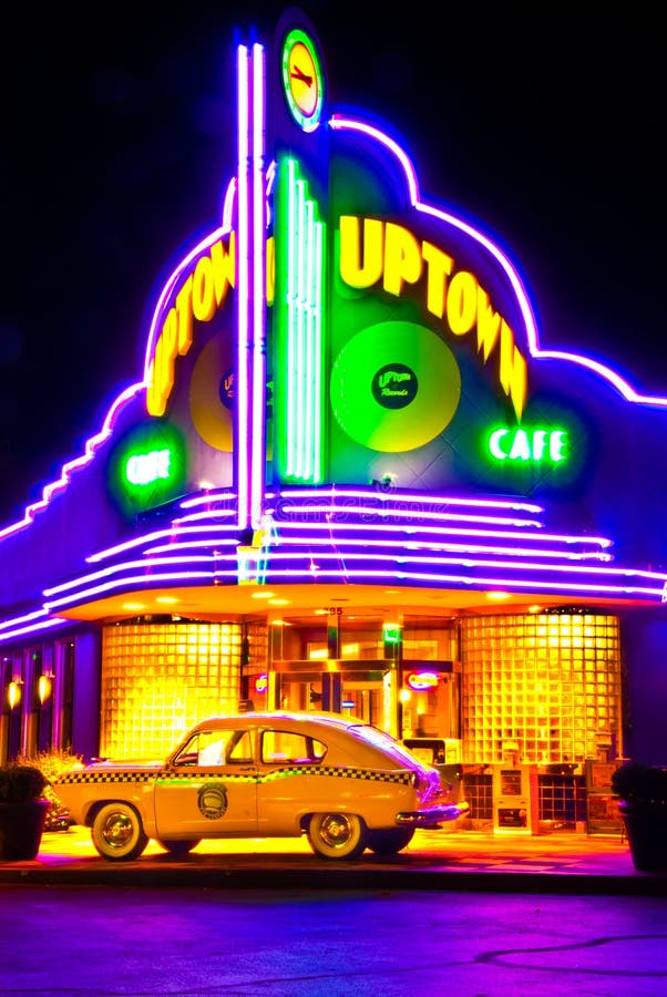 Uptown Cafe Ozark Attraction In Branson Mo Editorial Stock Photo