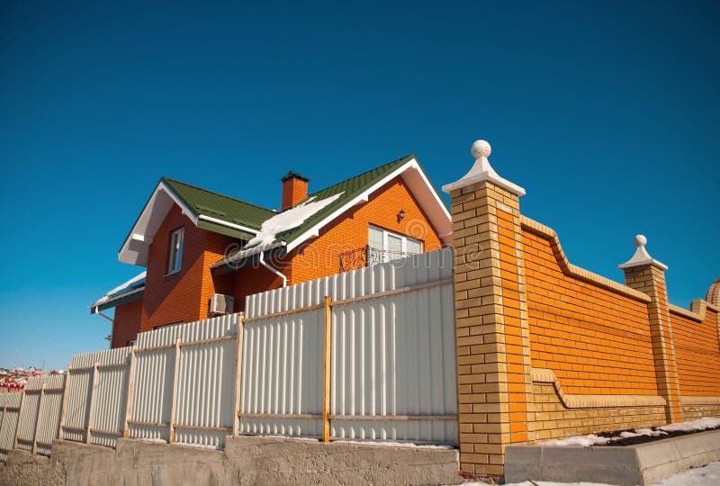 Uptown house stock photos