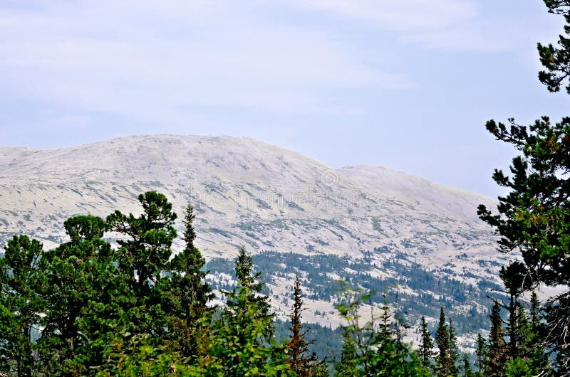 Ural Mountain Range Kvarkush_3 Stock Photo - Image of forest, range ...