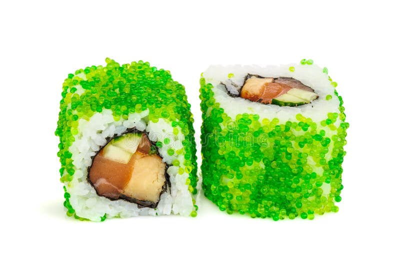 File:Maki Sushi on green leaf plate.jpg - Wikipedia