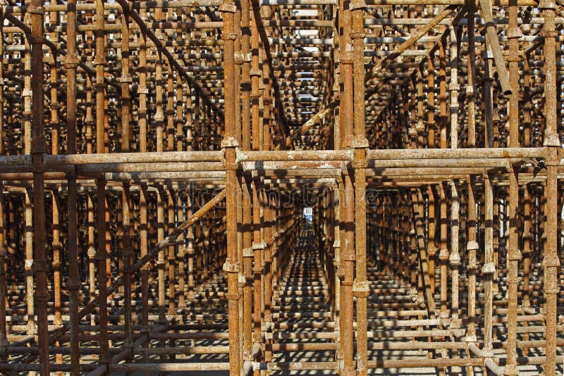 Urban Construction Buildings Foundation Stock Photo Image of