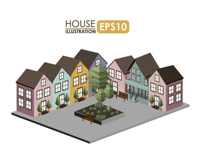 Eps House. House regions