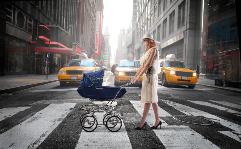 Urban family stock image. Image of city, young, fashion - 20497849