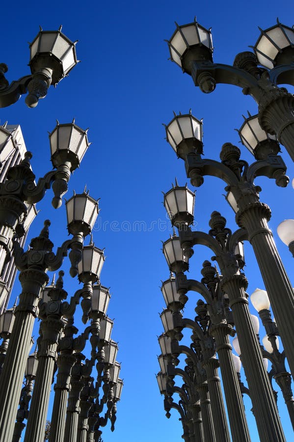 Urban lights stock image. Image of advertising, ornamentation 517499
