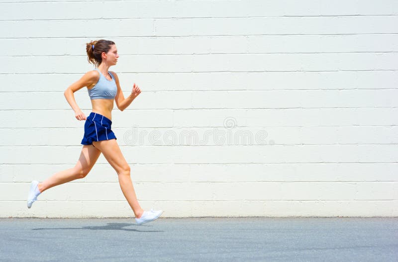 Urban Mature Woman Exercising