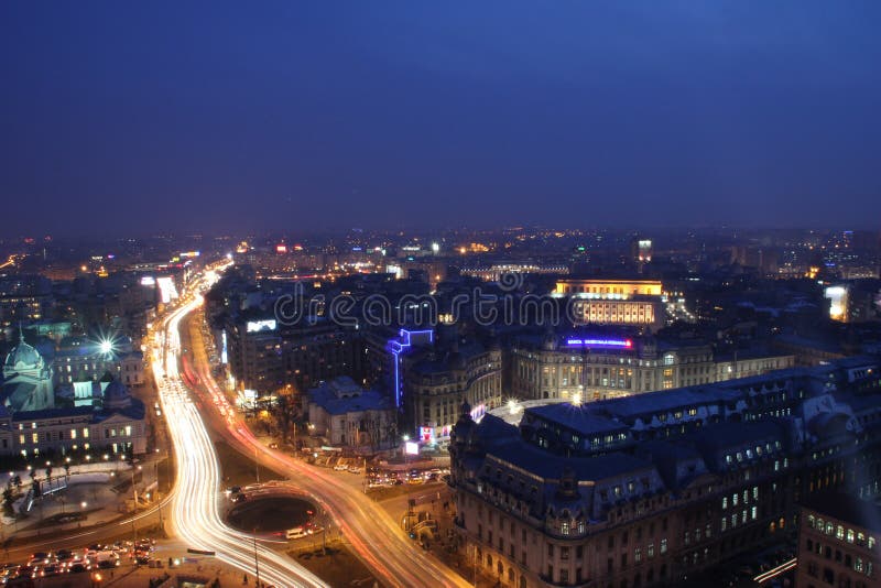 Urban panoramic view royalty free stock image