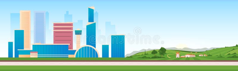rural and urban settlements clipart flowers