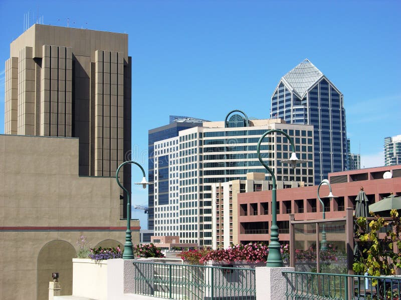 Urban San Diego stock photo