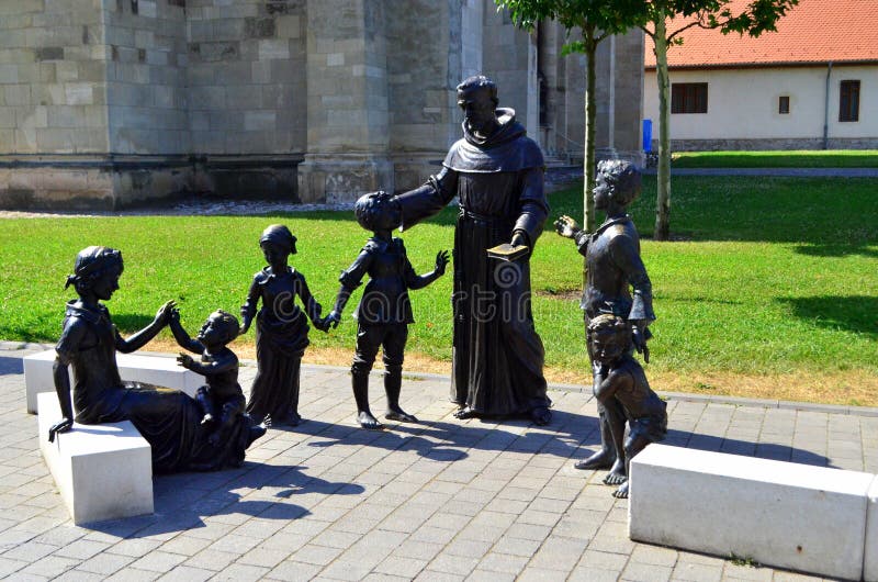 Urban street statues stock image. Image of lovely, pupils 58178865