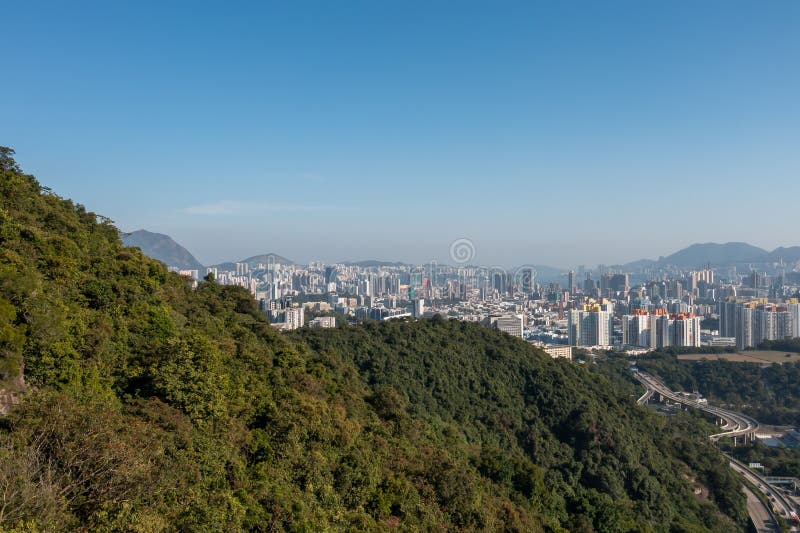 Urbano di kowloon est, distretto est 28 nov 2021 fotografia stock libera da diritti