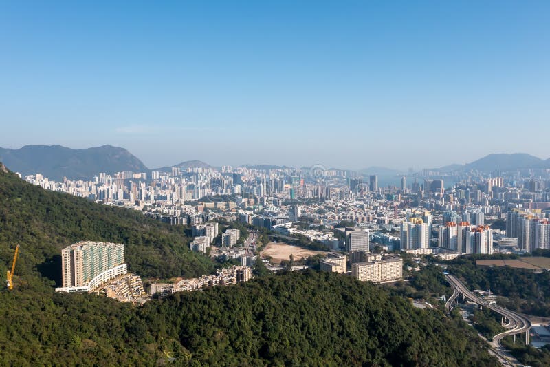 Urbano di kowloon est, distretto est 28 nov 2021 fotografia stock