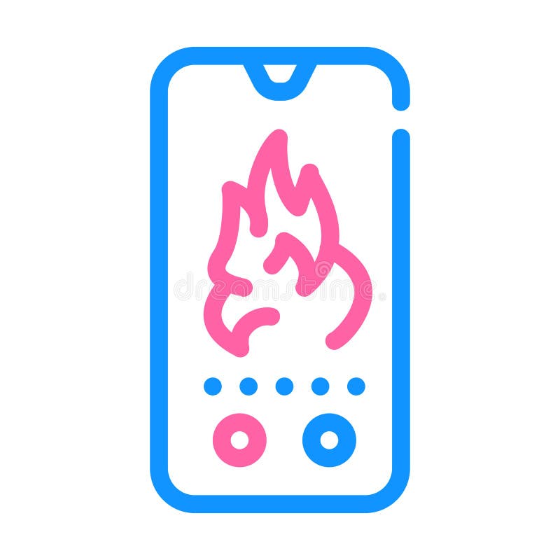 Urgent question and calling to call center color icon vector illustration vector illustration