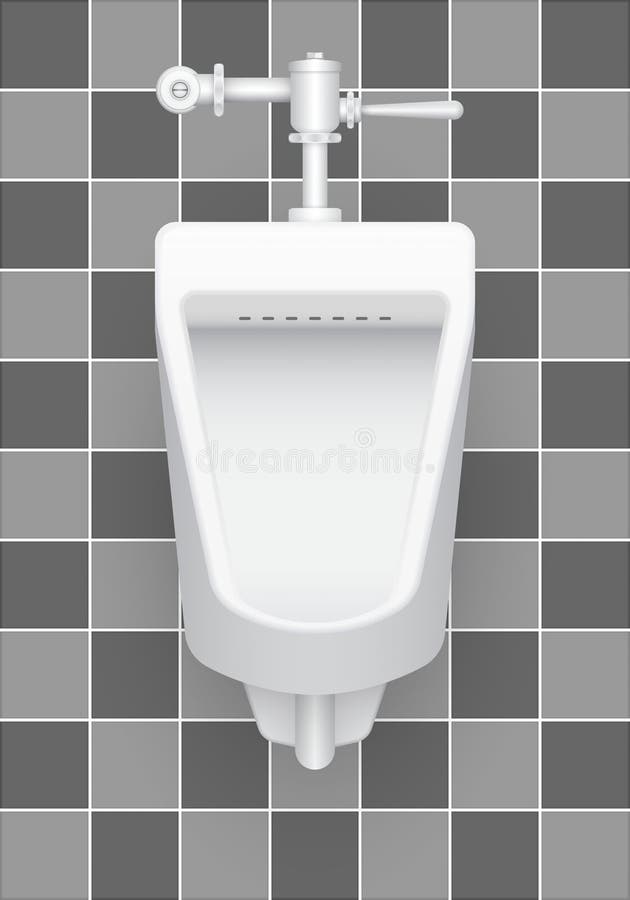 urinal dimensions plan view