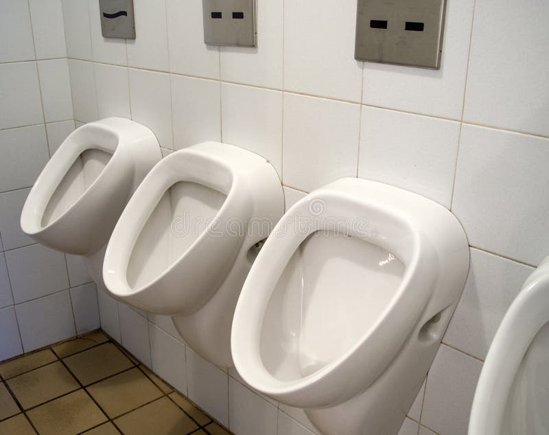 Urinal, Public Restroom for Men Stock Photo Image of dirty, hotel