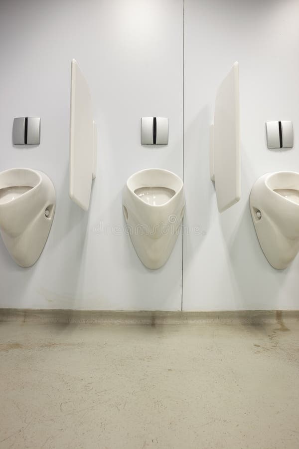 Urinal on the wall stock image. Image of front, sanitary 64731031