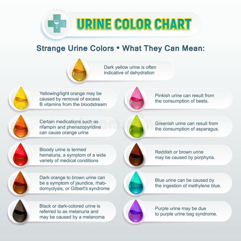 Urinalysis Chart Colors