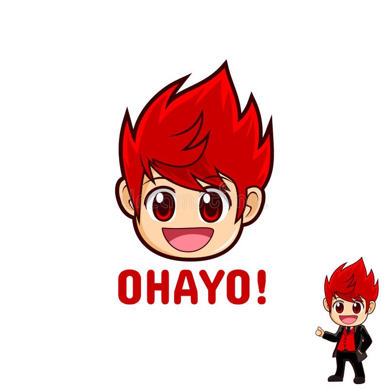 Placeit  ChibiStyle Logo Template Featuring a Gamer Anime Boy