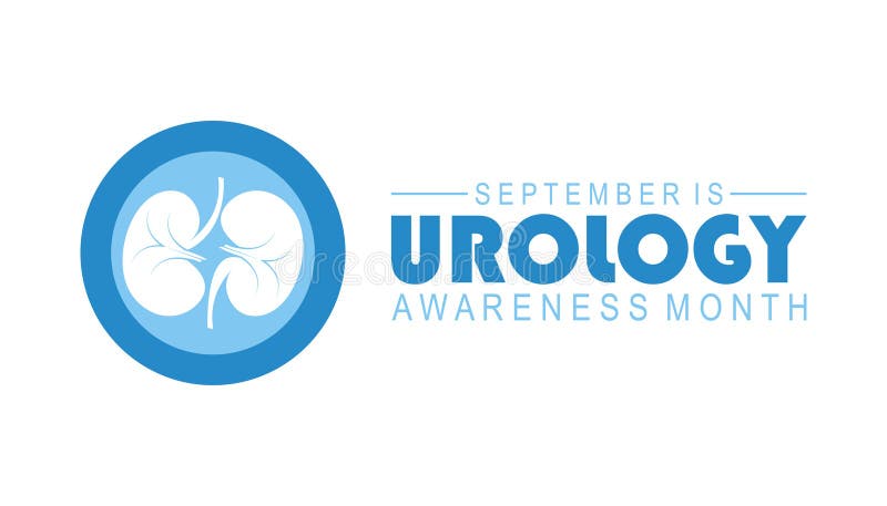 Urology awareness month is observed every year on September. Holiday concept. royalty free illustration