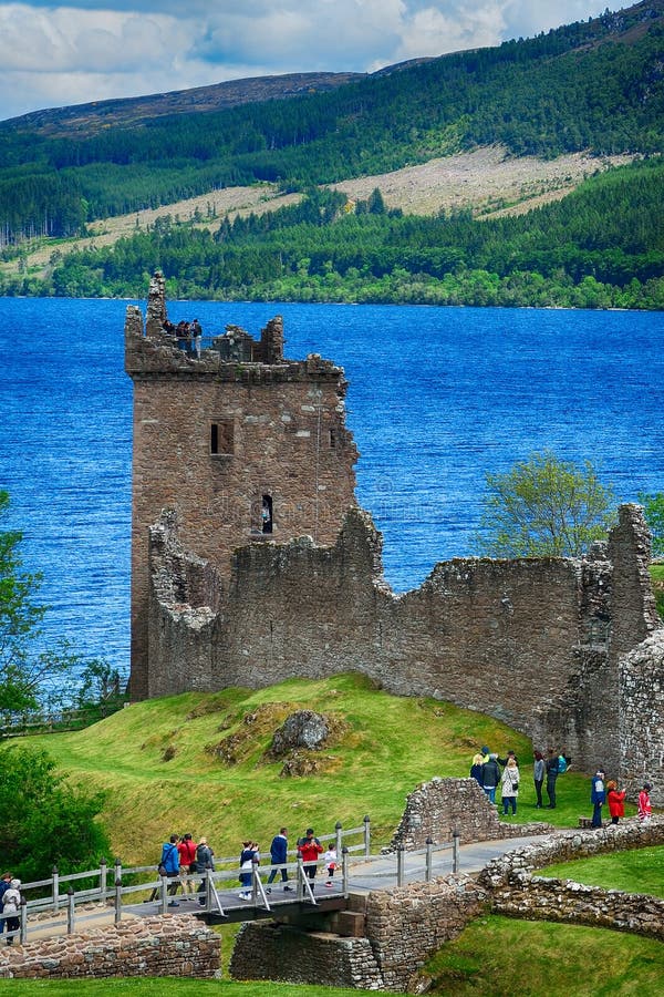 Urquhart Castle, Loch Ness, Scotland Editorial Stock Photo - Image of ...