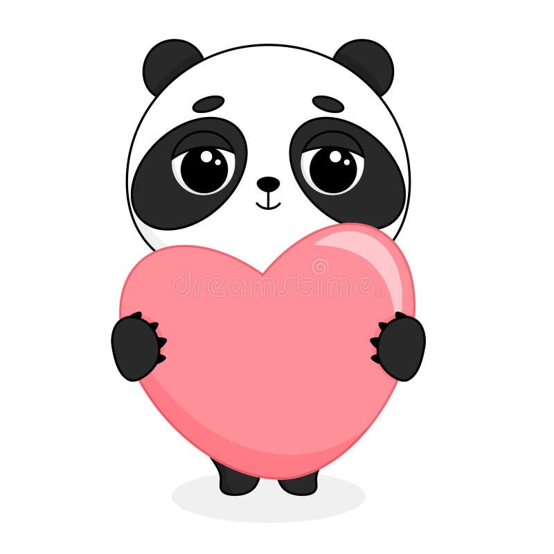 ilustração de desenho animado de panda fofo e feliz 2155970 Vetor no  Vecteezy
