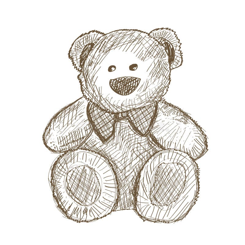 urso Teddy desenho / LetsDrawIt