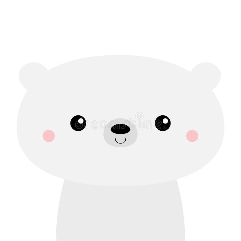 Urso Panda Fofo. Personagem De Desenho Animado Kawaii. ícone Do Rosto  Engraçado. Bochechas Rosa. Dia Feliz Dos Namorados. Modelo D Ilustração do  Vetor - Ilustração de projeto, livro: 189810277