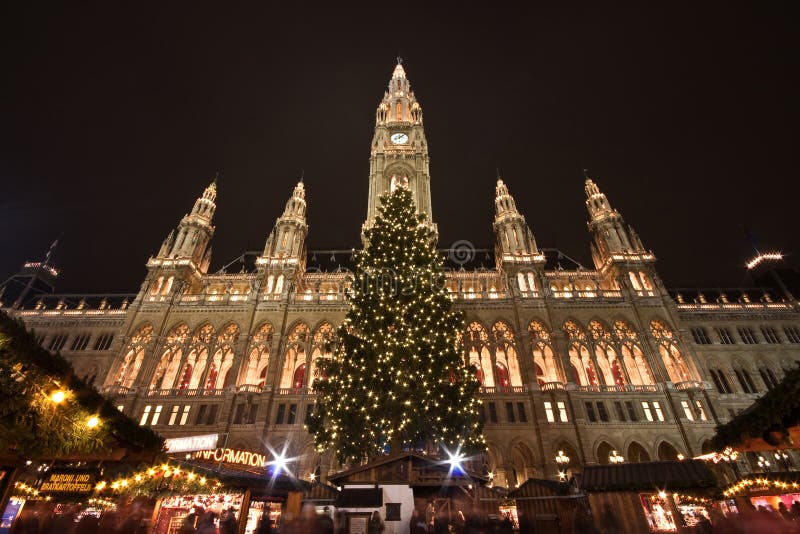 urząd miasta Vienna obraz stock urząd miasta Vienna obraz stock