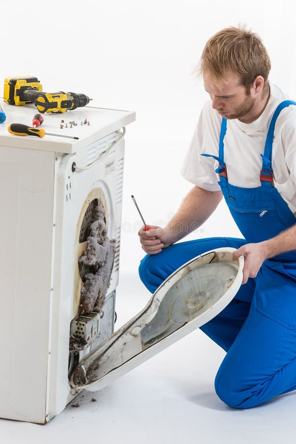 Urządzenia Repairman zdjęcie stock