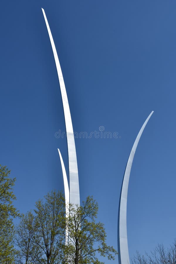 US Air Force Memorial in Arlington, Virginia Editorial Stock Photo