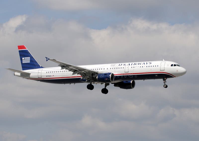 US Airways boeing 757 passenger jet