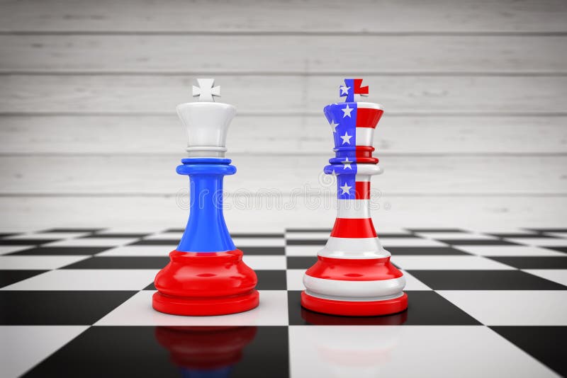 EU Chess King 3D Render Of Chess King With European Union Flag