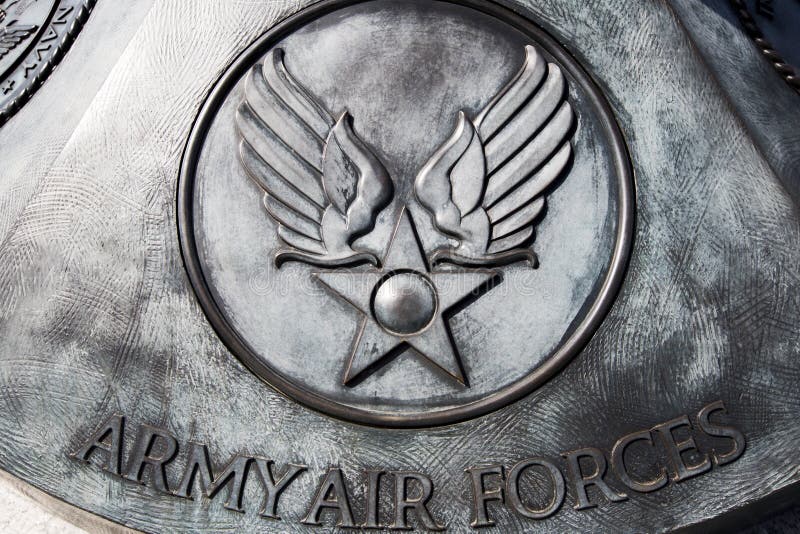 US Army air forces commemorative plaque