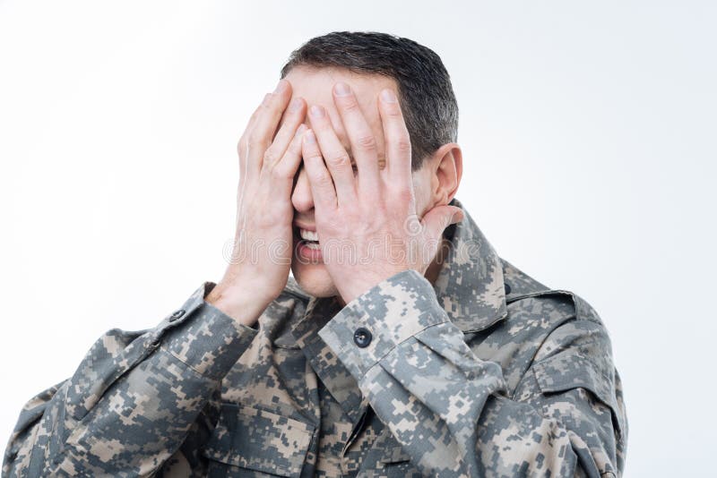 Handsome Army Officer stock image. Image of face, soldier 5873107