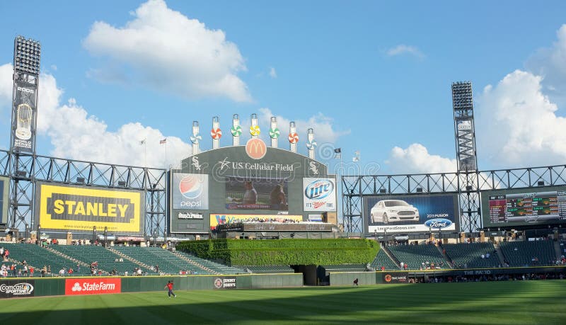 US Cellular Baseball Field royalty free stock photos