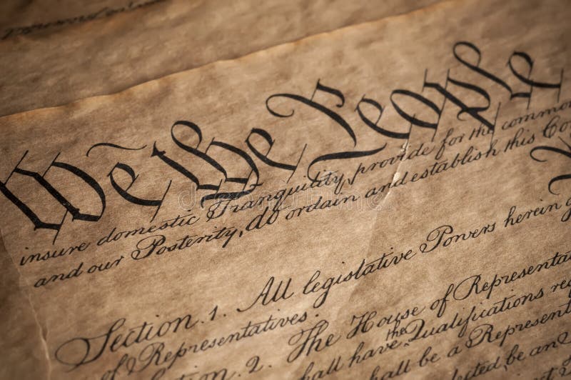 US Constitution stock photo. Image of legality, justice 9726042