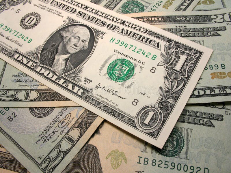 Us-dollar royaltyfri foto Us-dollar royaltyfri foto