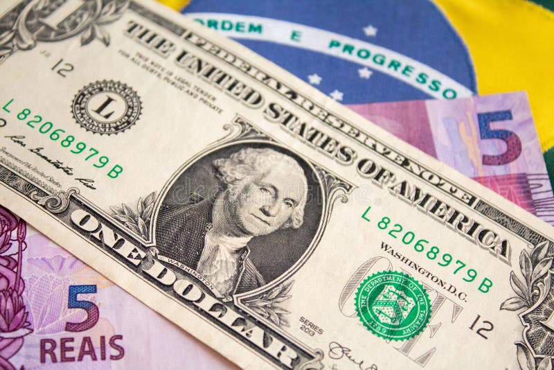 Brazilian Real Brl And Us Dollar Usd Exchange Market Concept Money Exchange  Real Currency Us Dollar Brl Usd Stock Photo - Download Image Now - iStock