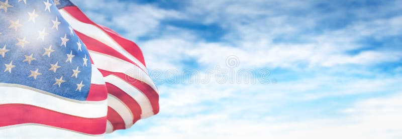 American National Holiday. US Flags with American stars, stripes and national colors. President`s Day. 4th July. Veterans Day. Memorial Day stock photography American National Holiday. US Flags with American stars, stripes and national colors. President`s Day. 4th July. Veterans Day. Memorial Day stock photography