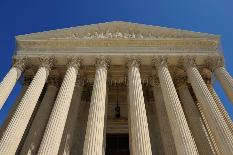 US-Gerichtgebäude, Washington, Gleichstrom stockbild US-Gerichtgebäude, Washington, Gleichstrom stockbild