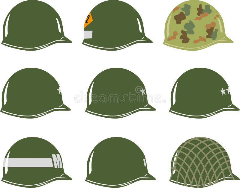 WW2 Army Helmet Markings
