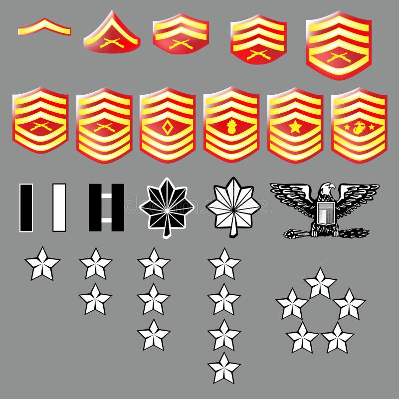 Marine Rank Insignia Chart