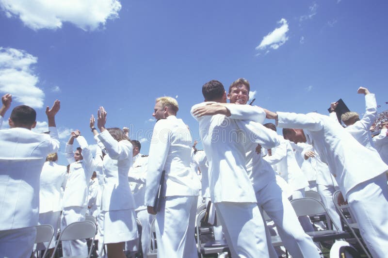 US Naval Academy Graduation Editorial Stock Photo Image of