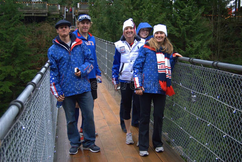 US Ski Team 4 editorial stock photo. Image of vancouver 12998983