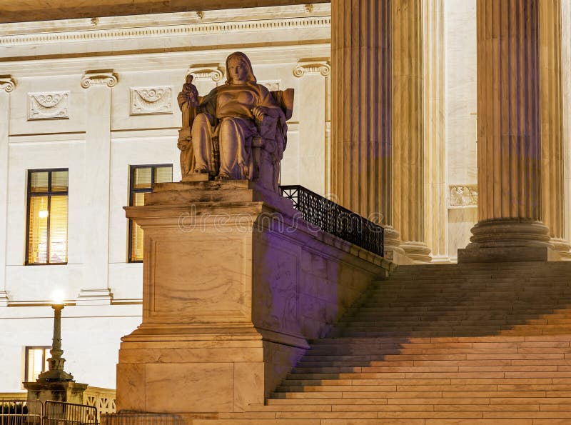 US Supreme Court Statue Capitol Hill Washington DC Stock Photo Image US Supreme Court Statue Capitol Hill Washington DC Stock Photo Image