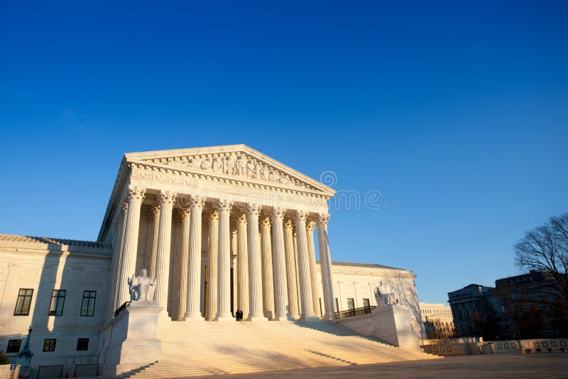 US Supreme Court in Washington DC daytime