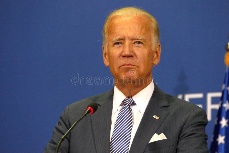 Belgrade, Serbia. 16th August, 2016. US Vice President Joseph 'Joe' Biden and Serbian PM Aleksandar Vucic holds a joint press conference