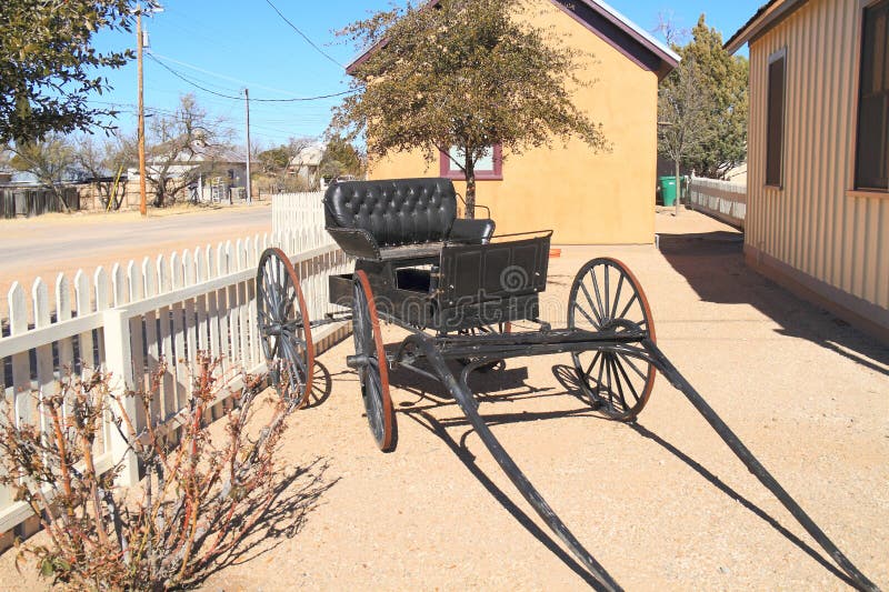 USA, Arizona: Old West - Antique Buggy